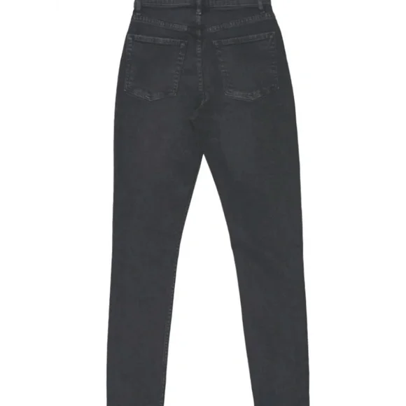 Cotton Citizen High Rise Skinny Jean 26 Washed Black - Picture 3 of 6